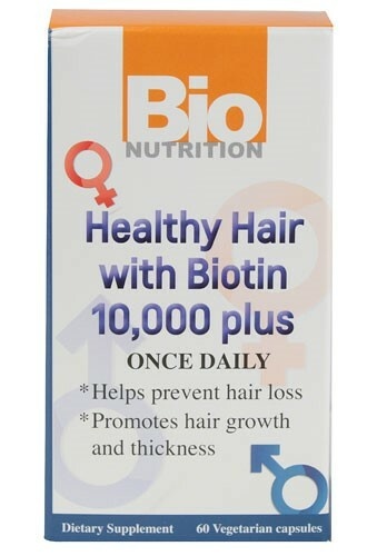 Bio Nutrition Healthy Hair With Biotin (1X60 Ct)