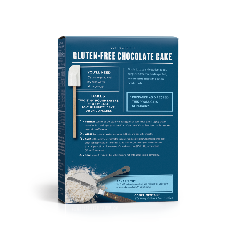 King Arthur Flour Gf Chocolate Cake Mix (6X22oz )