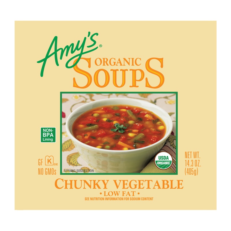 Amy's Kitchen Chunky Vegetable Soup (12X14.3 Oz)