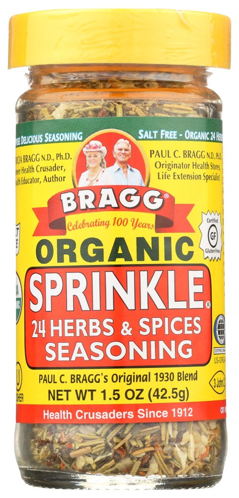 Bragg Organic Sprinkle 24 Herb (12X1.5Oz)