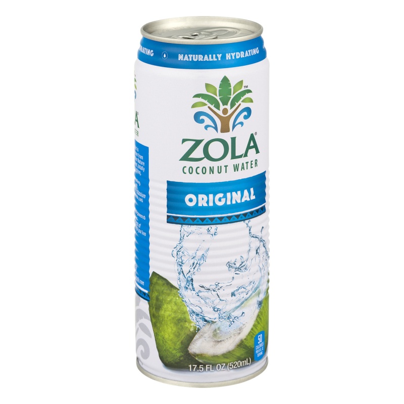 Zola Brazilian Fruits 100 Nat Coconut Water (12X17.5Oz )