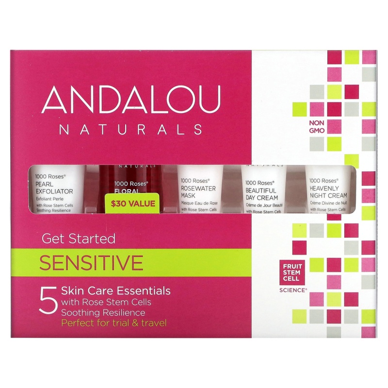 Andalou Naturals A.N 1000 Roses Kit (1X1 Kit )