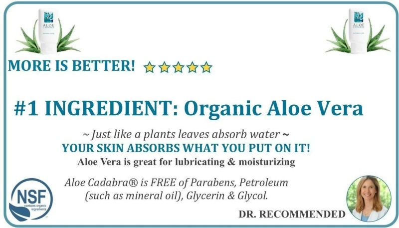 Aloe Cadabra Natural Organic Personal Lubricant (1X2.5 Oz)