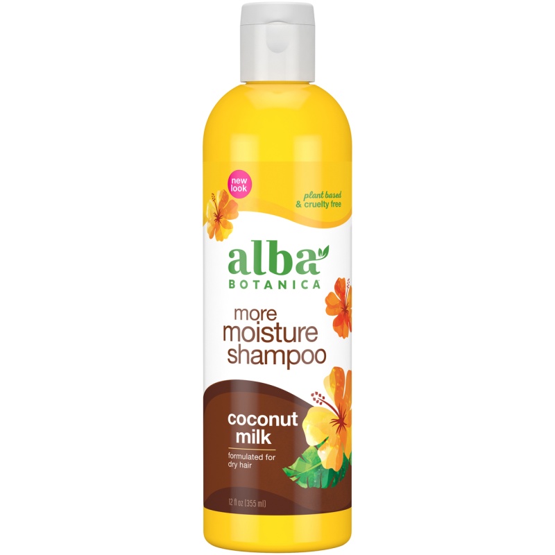 Alba Botanica Extra Rich Coconut Shampoo (1X12oz)