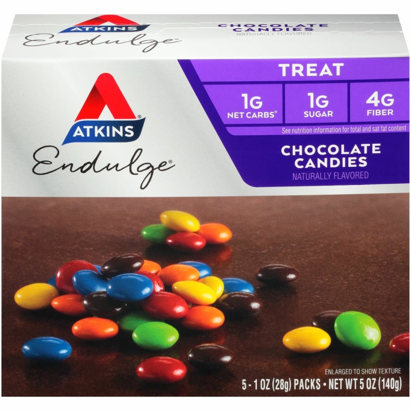Atkins Endulge Bars Chocolate 1 Oz 5 Ct