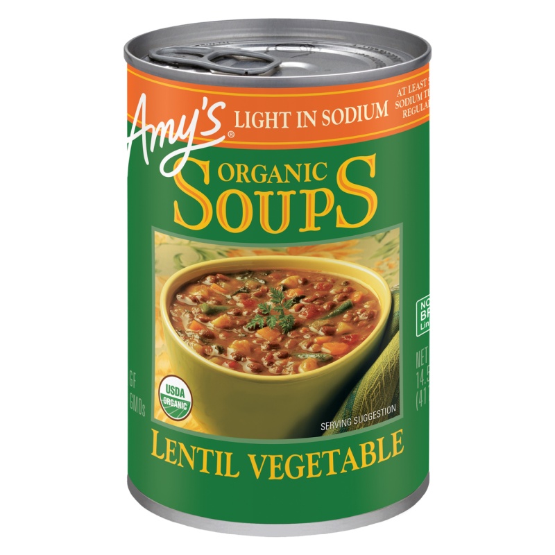 Amy's Kitchen Low Sodium Lentil Vegetable Soup (12X14.5 Oz)