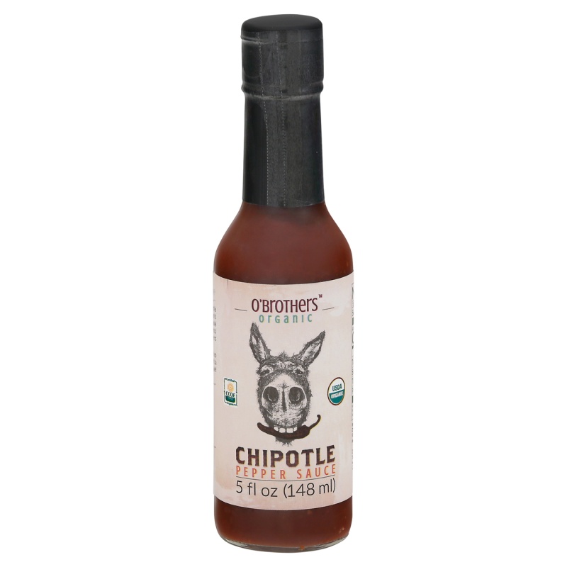 O`Brothers Hot Sauce Chipotle Habanero Pepper Sauce (12X5 Oz)