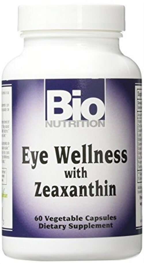 Bio Nutrition Eye Wellness With Zeaxanthin 60 Vege Capsules