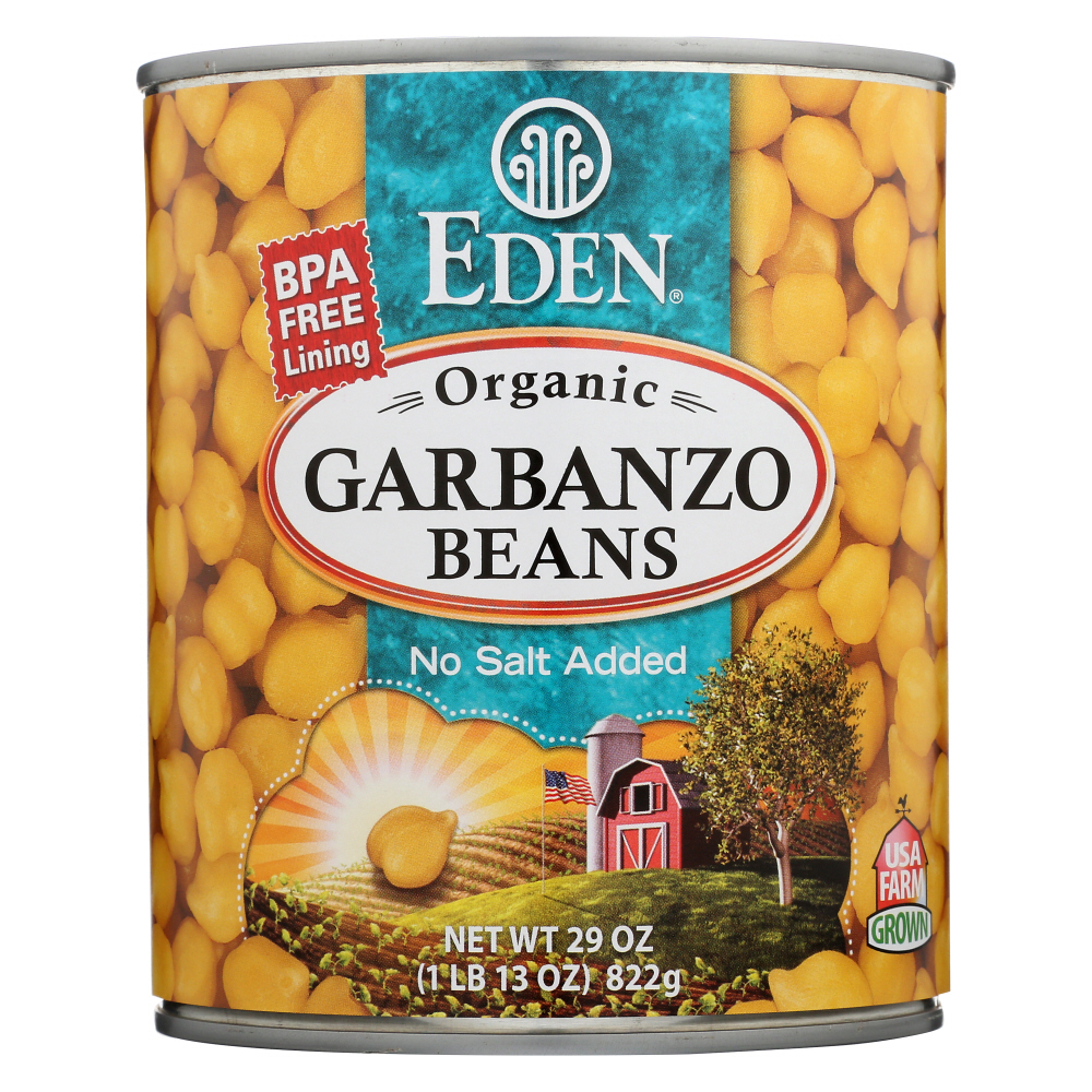 Eden Foods Garbanzo Beans (12X29 Oz)