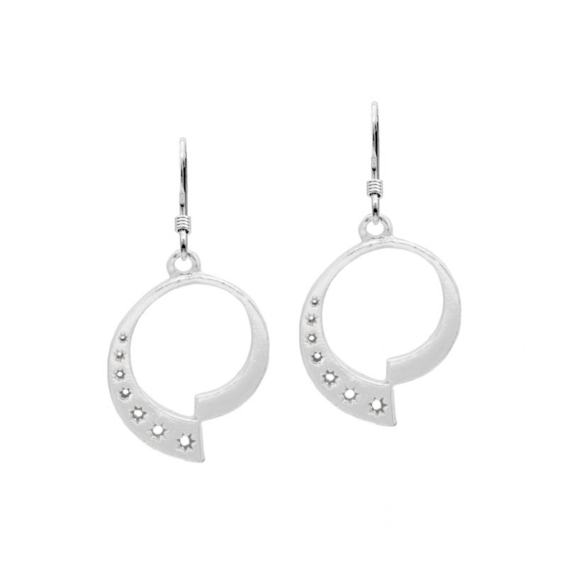 Fractalverse Earrings - Sterling Silver