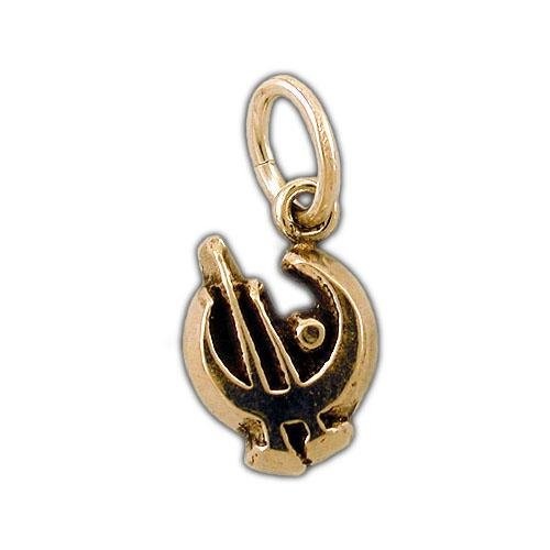 Gold Bronze Allomancer Charm - Officially Licensed Mistborn Jewelry by Badali Jewelry