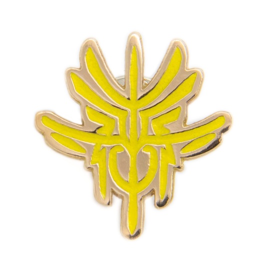 Ishi Glyph Pin - Bronze