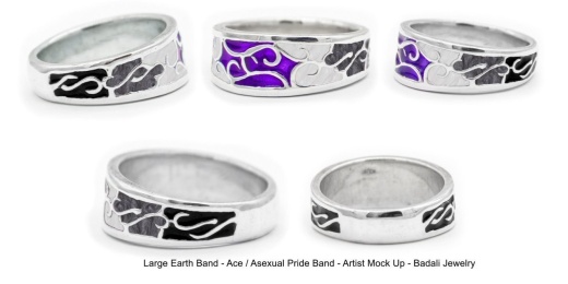 Asexual Pride Band - Large