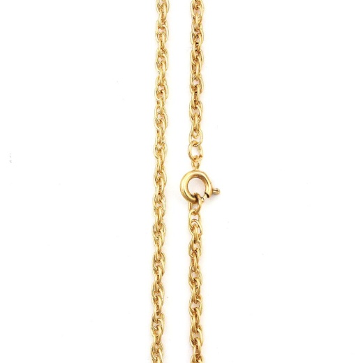 24" Gold Plated Rope Chain - Badali Jewelry