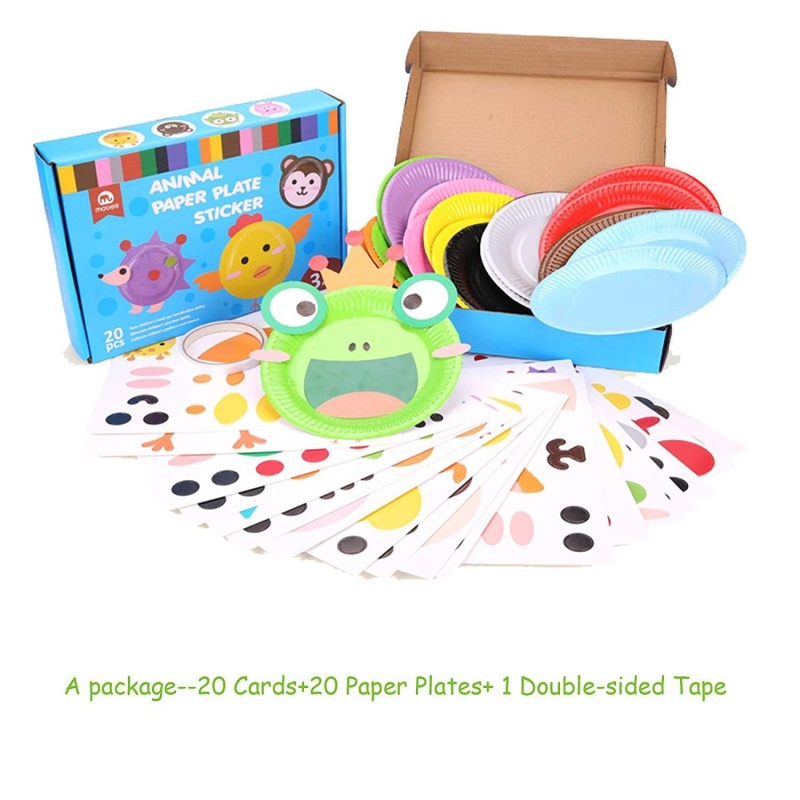 Felt Paper Cup Sticker Diy Craft Kits Paper Art Training Early Educatioanl Playing Toys Kids