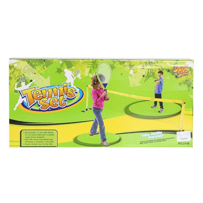 Children Portable Tennis Racket Play Set Outdoor Toys Sport Game