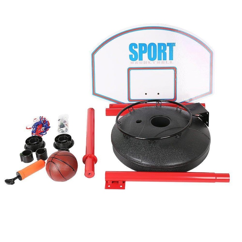 (Out Of Stock) Height Adjustable Protable Basketball Set, Indoor And Outdoor Fun Toys