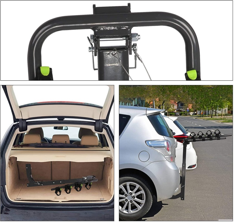 4 Bike Rack Hitch Mount Folding Bicycle Carrier 2