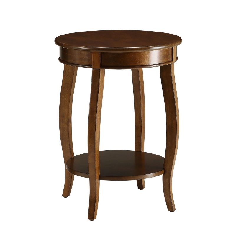 Amiable Side Table, Walnut Brown