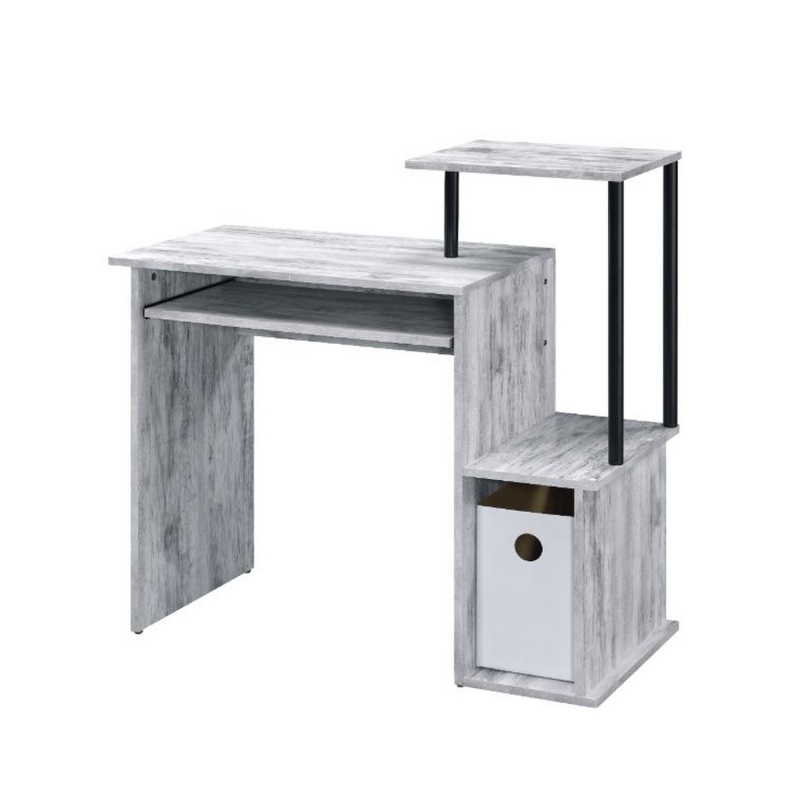 Computer Desk With Built In Bookshelf
