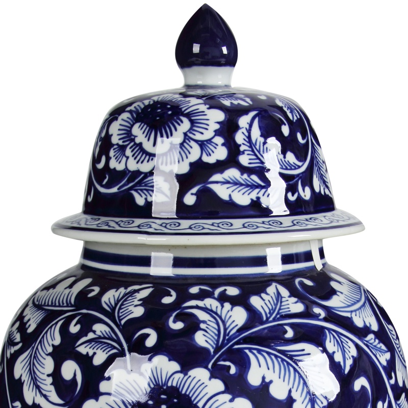 Kipp Bold Floral Impressive Jar With Lid