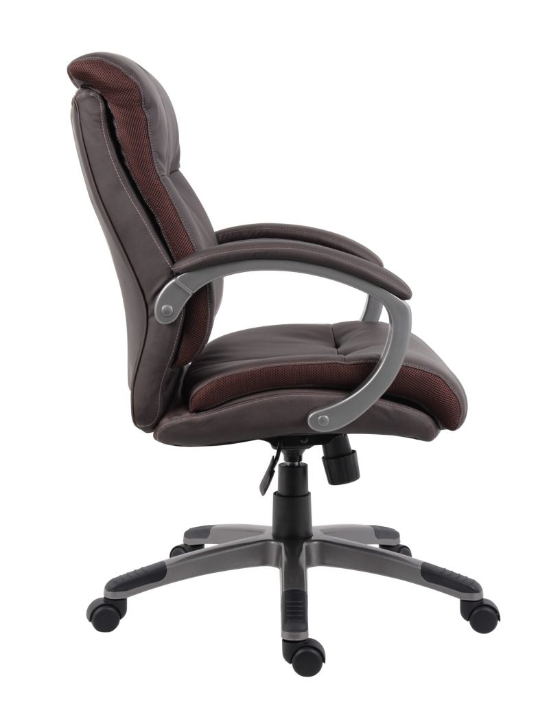 Boss Double Plush Mid Back Executive Chair