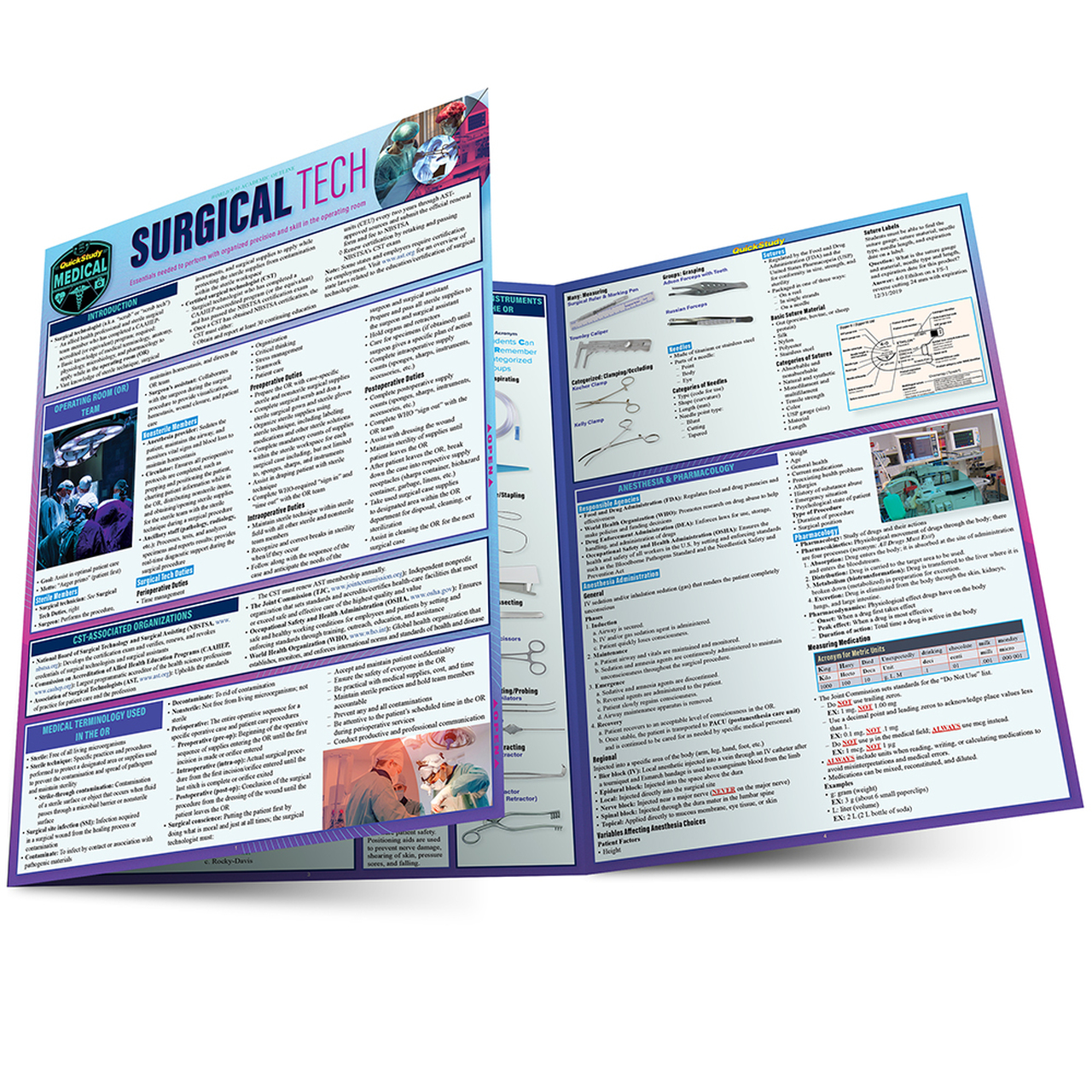 Surgical Technology: A Quickstudy Laminated Reference Guide (Other)