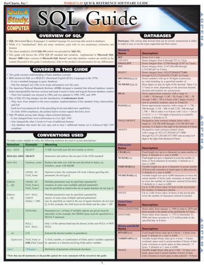 QuickStudy | Linux Laminated Reference Guide