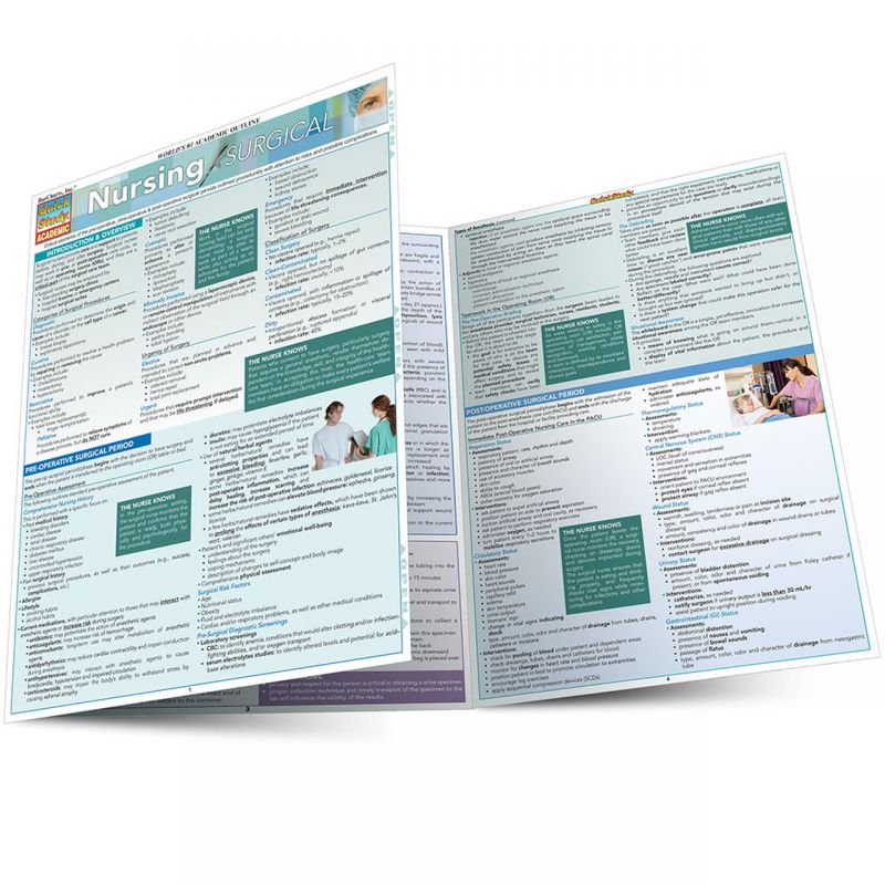 Quickstudy | Nursing: Surgical Laminated Study Guide