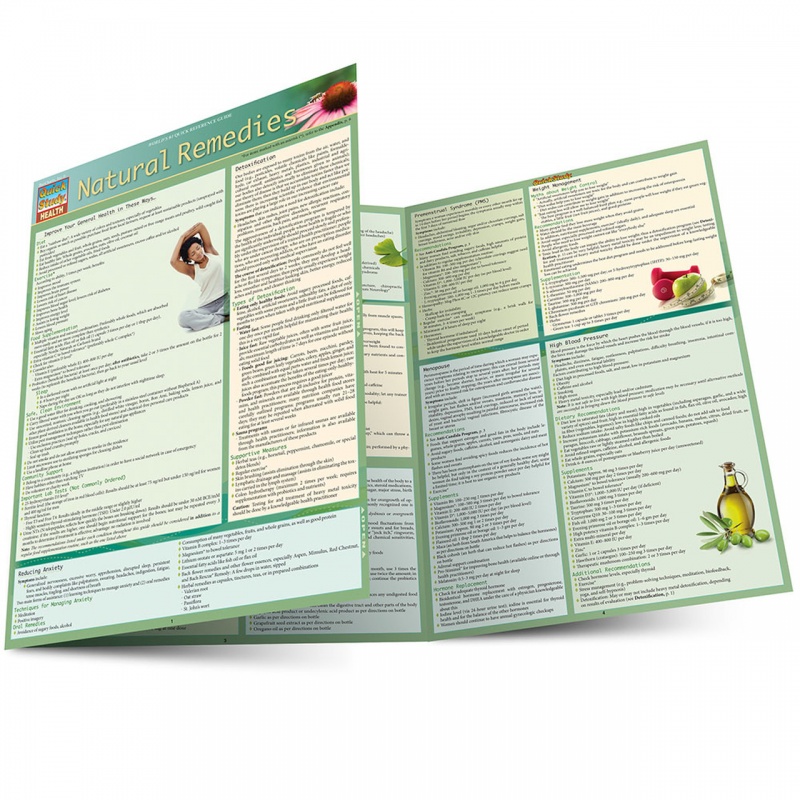 Quickstudy | Natural Remedies Laminated Reference Guide