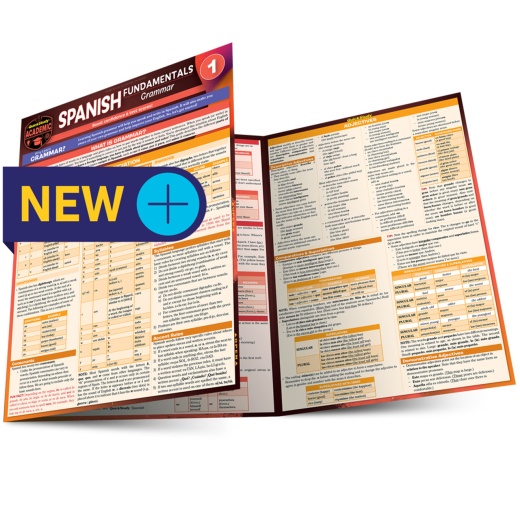Quickstudy | Spanish Fundamentals 1 - Grammar Laminated Study Guide