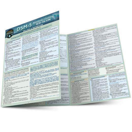 Quickstudy | Dsm-5: Medical Coding Laminated Reference Guide