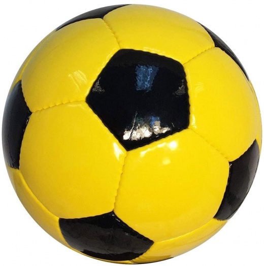 Bulk Deflated Gold Yellow Black Classic Traditional Soccer Balls