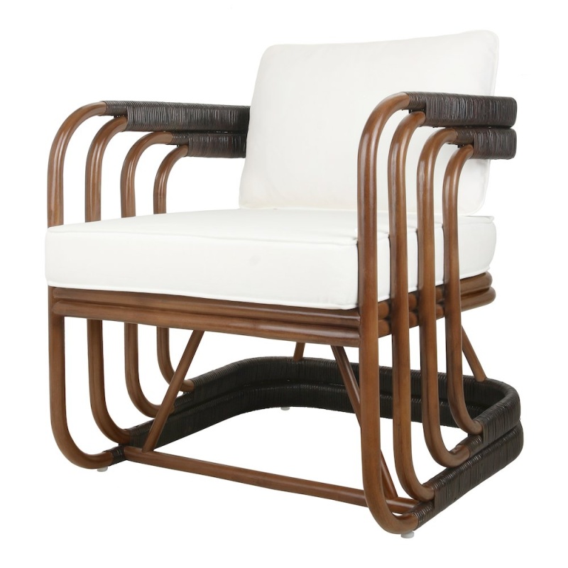 Kimori Rattan Accent Arm Chair