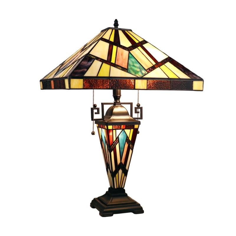 Chloe Lighting Vincent Tiffany-Style Table Lamp