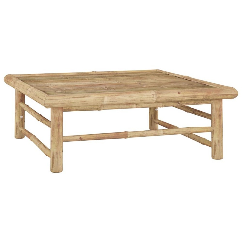 Vidaxl Garden Table 25.6"X25.6"X11.8" Bamboo 3149