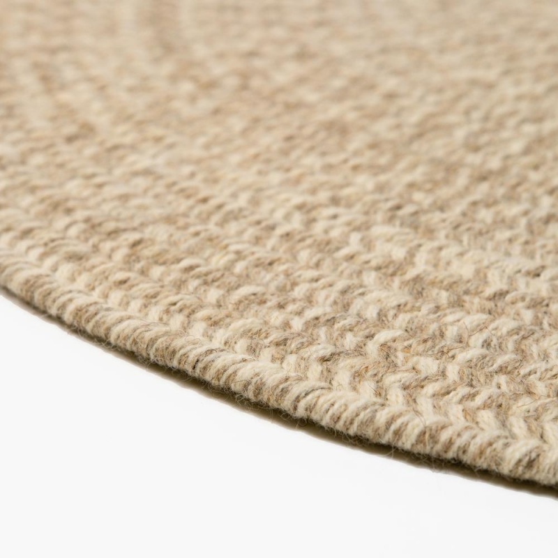 All - Natural Woven Tweed - Beige 42" X 66"