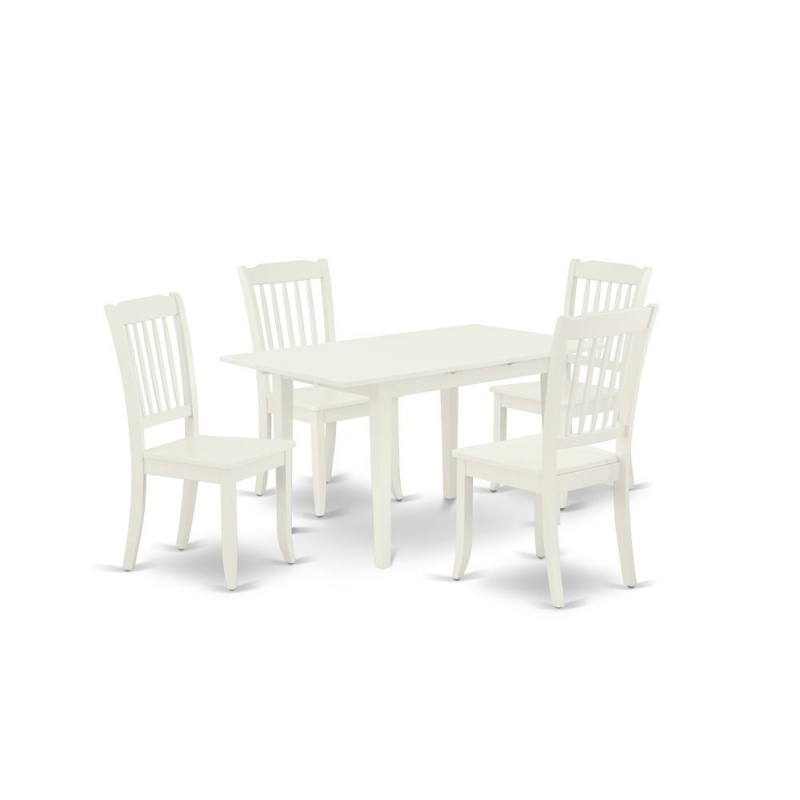 Dining Table- Dining Chairs, Noda5-Lwh-w