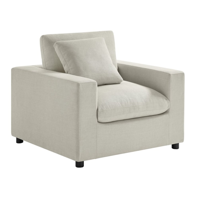 Casella Modern Armchair - Beige