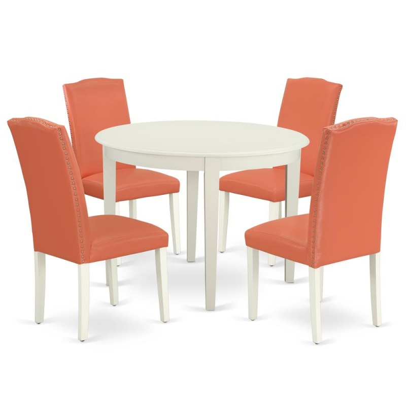 Dining Room Set Linen White