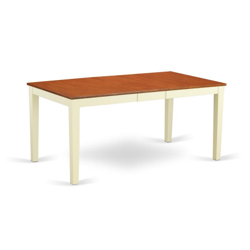 Dining Room Set Buttermilk & Cherry, Nida6n-Bmk-w