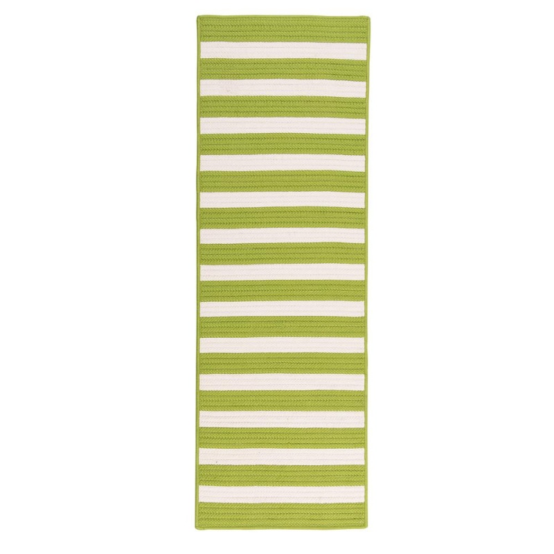 Stripe It - Bright Lime 8'X10'