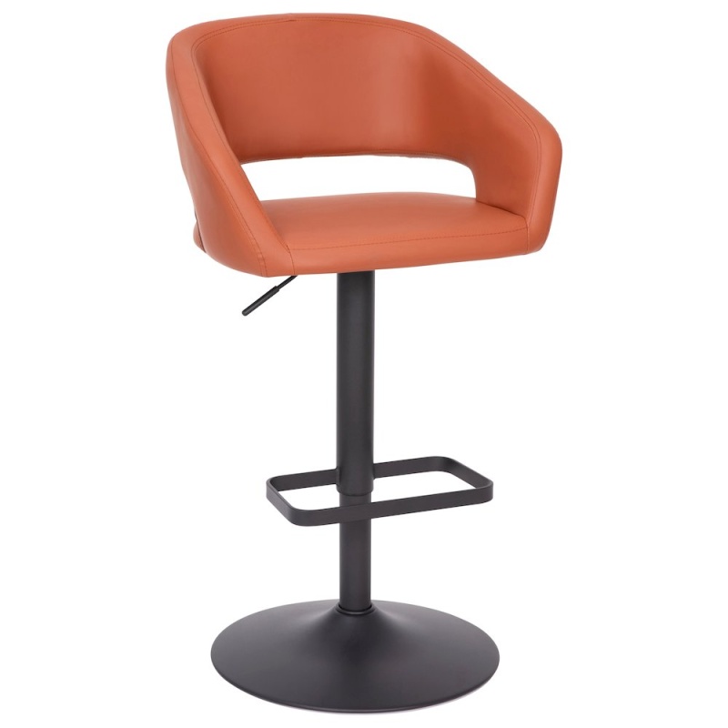 Contemporary Adjustable Swivel Bar Stool