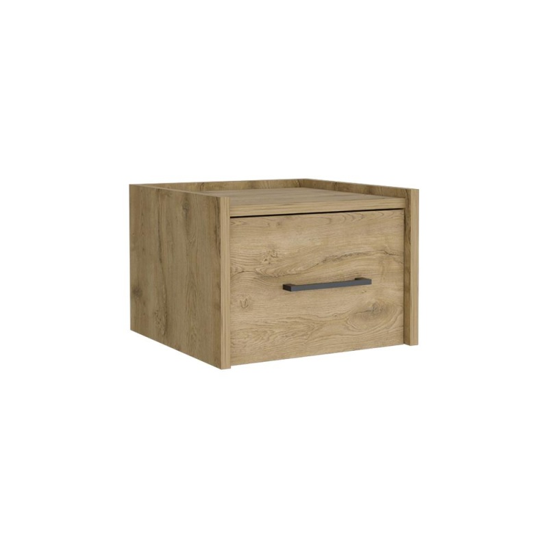 Floating Nightstand with Drawer and Surface