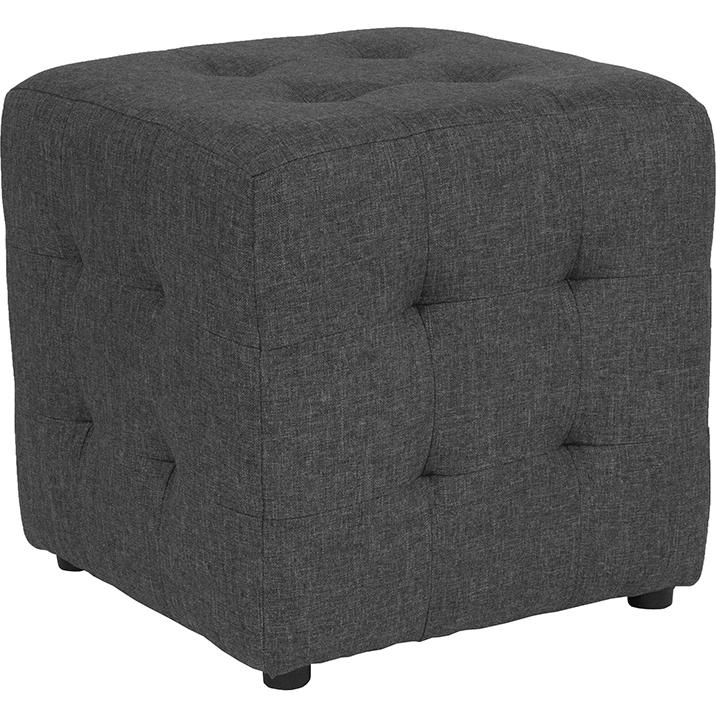 Avendale Tufted Upholstered Ottoman Pouf