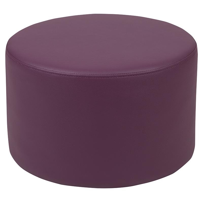 Soft Seating Collaborative Circle For Classrooms And Daycares - 12" Seat Height (Purple)
