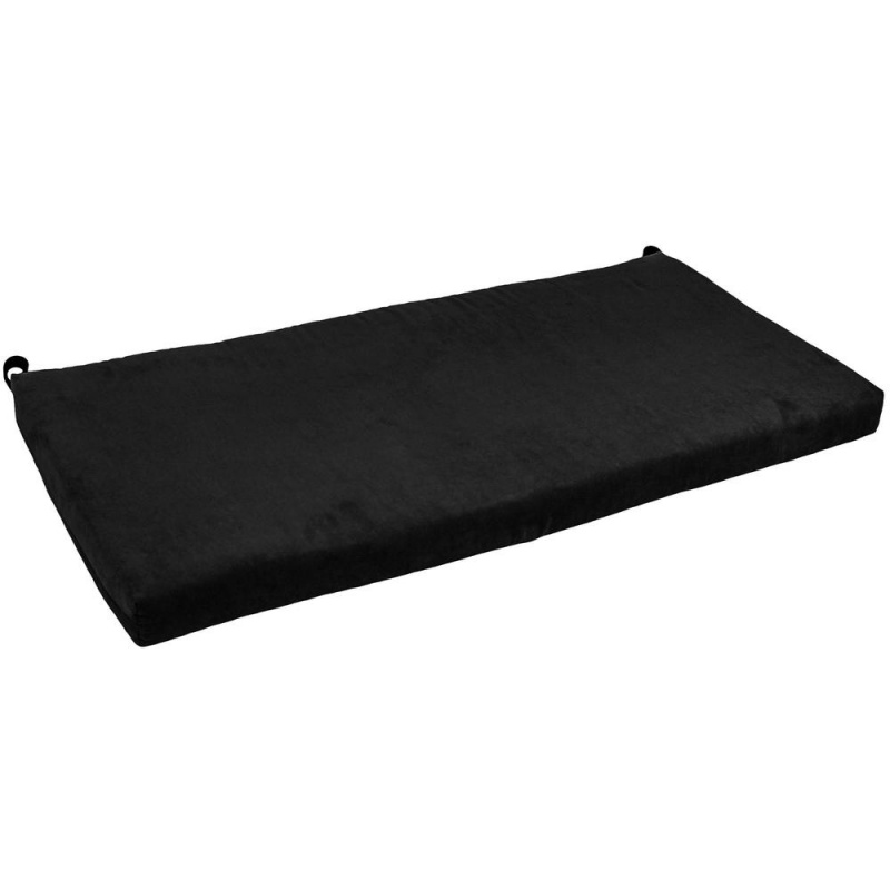 48-Inch by 19-Inch Solid Microsuede Bench Cushion