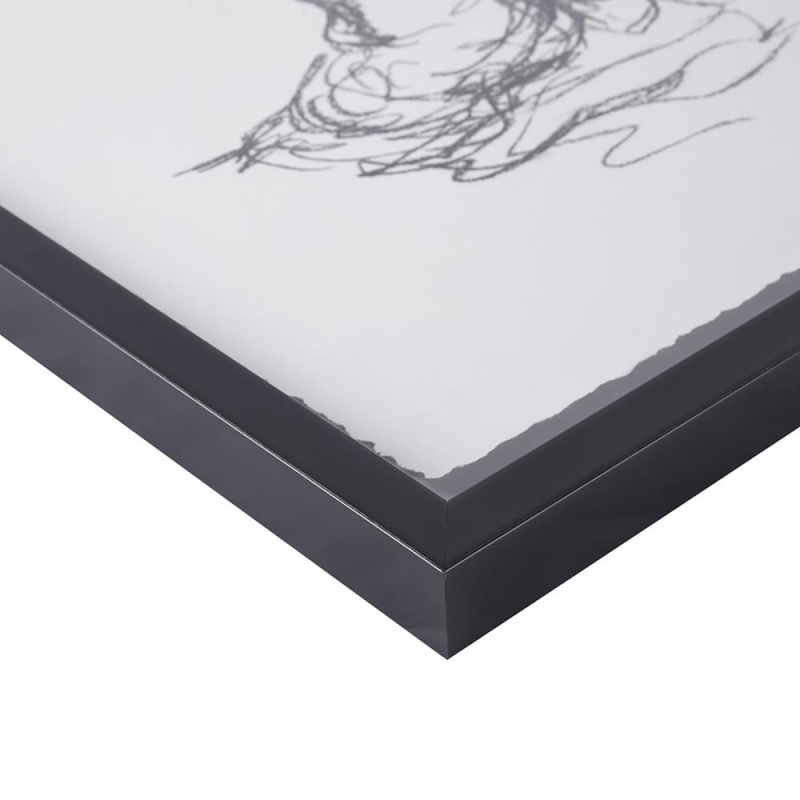 Sketch 2-Piece Framed Glass And Matted Wall Art Set