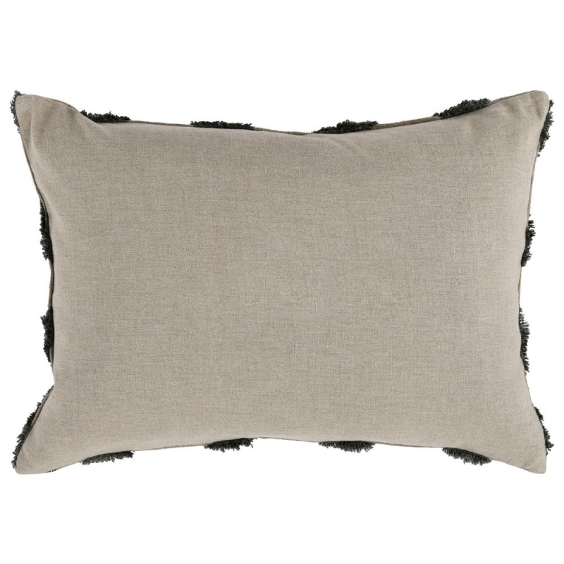 Evangeline 100% Linen 14"X 20" Throw Pillow In Green By Kosas Home