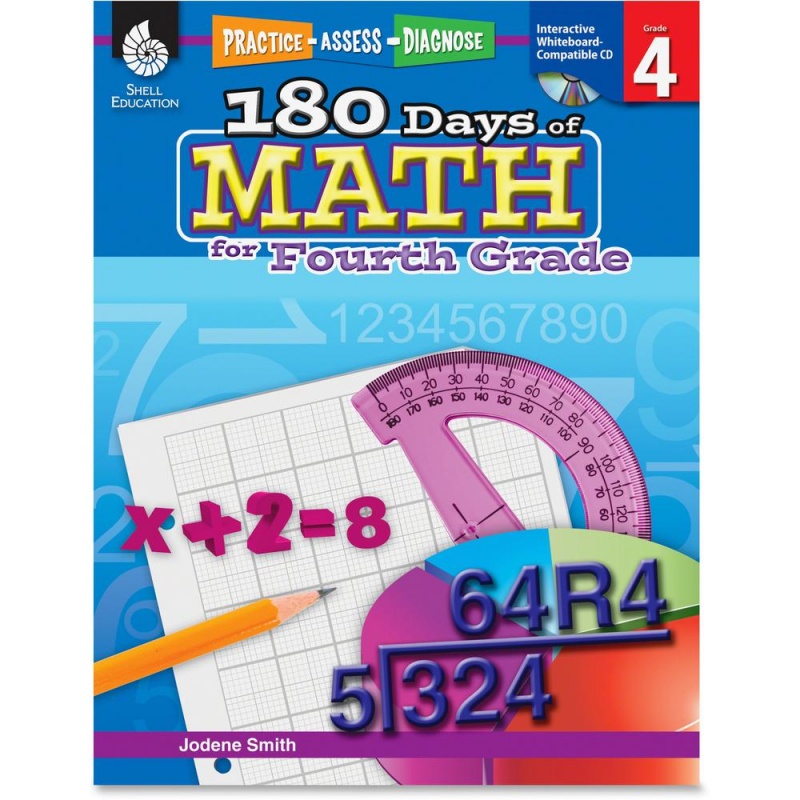 Shell Education Education 18 Days Of Math For 4Th Grade Book Printed/Electronic Book By Jodene Smith - 208 Pages - Shell Educational Publishing Publication - 2011 April 01 - Book, Cd-Rom - Grade 4 - e